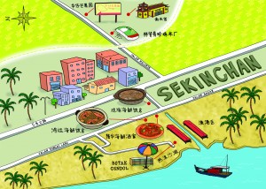 Sekinchan独家一日游地图