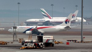 MAS Aircraft Sit On The Tarmac At Kuala Lumpur International Airport